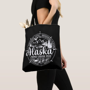 Alaska-Kreuzfahrt 2026 Familie Alaskische Ferien Tasche
