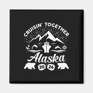 Alaska-Kreuzfahrt 2026 Familie Sommerurlaub Reise Magnet