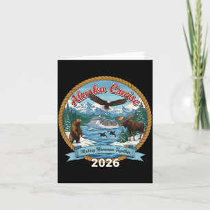 Alaska-Kreuzfahrt 2026 passende Freunde und Famili Karte