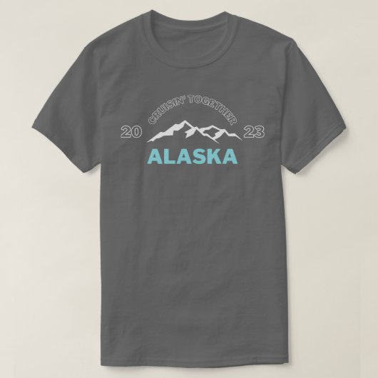 Alaska Kreuzfahrt 4 T-Shirt (Design vorne)