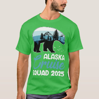 Alaska Kreuzfahrt Gruppe 2024 Passende Familiengru T-Shirt
