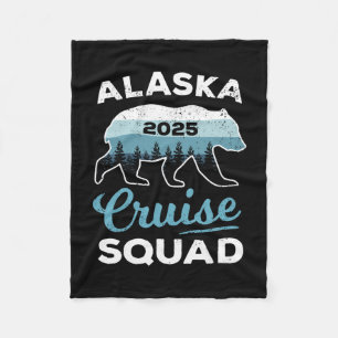 Alaska Kreuzfahrt Gruppe 2025 Kinder Alaskan Kreuz Fleecedecke