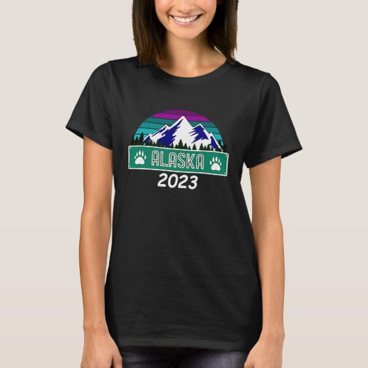 Alaska Kreuzfahrt Schiff Urlaub Urlaub 2023 Männer T-Shirt (Vorderseite)