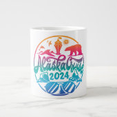 Alaska Kreuzfahrt Schifffahrt Gestaltung Jumbo-Tasse (Vorderseite)