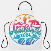 Alaska Kreuzfahrt Schifffahrt Gestaltung Schürze (Vorderseite)