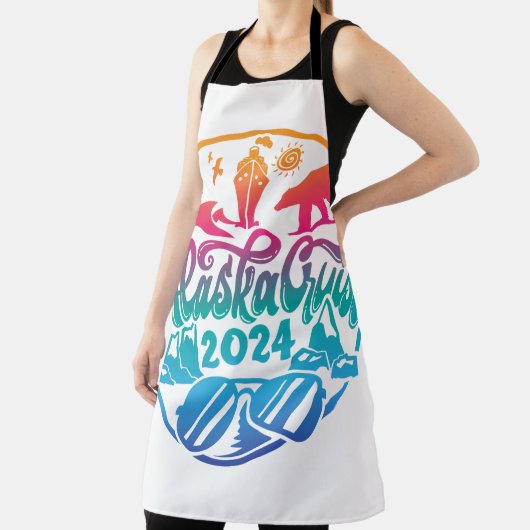 Alaska Kreuzfahrt Schifffahrt Gestaltung Schürze (InSitu)