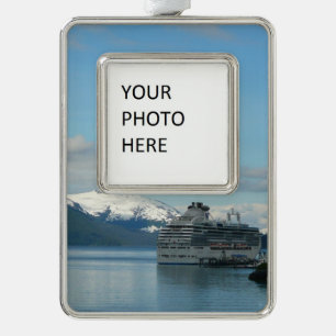 Alaska-Kreuzfahrt Urlaub Reisefotografie Rahmen-Ornament Silber
