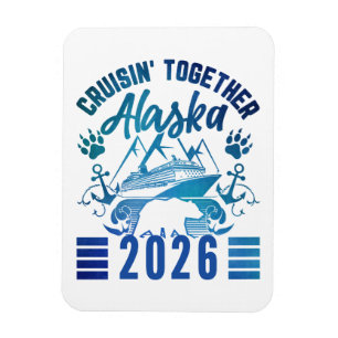 Alaska-Kreuzfahrtschiff-Kabinenmagnet Magnet