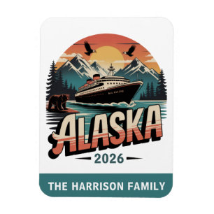 Alaska-Kreuzfahrtschiff-Kabinenmagnet Magnet