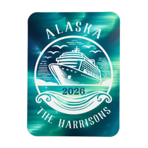 Alaska-Kreuzfahrtschiff-Kabinenmagnet Magnet