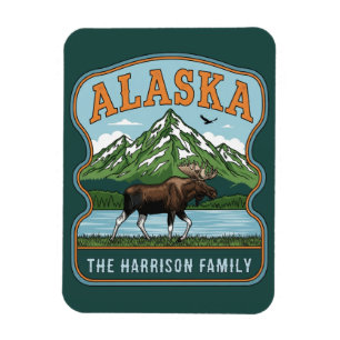 Alaska-Kreuzfahrtschiff-Kabinenmagnet Magnet