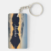 Alaska - Land der Mitternachtssonne Schlüsselanhänger (Rückseite)