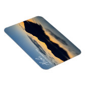 Alaska - Land der Nachts-Sonnenkarte Magnet (Rechte Seite)