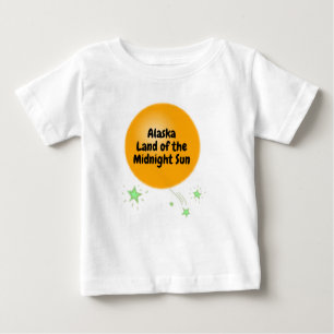 Alaska Land of Midnight Sun Baby T-shirt