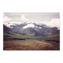 Alaska Landschaft - Dunkel | Poster
