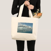 Alaska-Landschaft Jumbo Stoffbeutel (Vorderseite (Produkt))