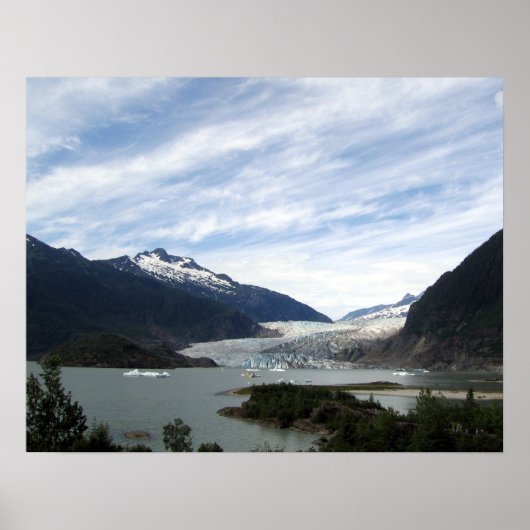 Alaska-Landschaft Poster (Vorne)