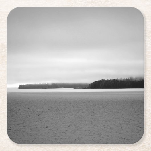 Alaska-Landschaft Rechteckiger Pappuntersetzer (Vorderseite)