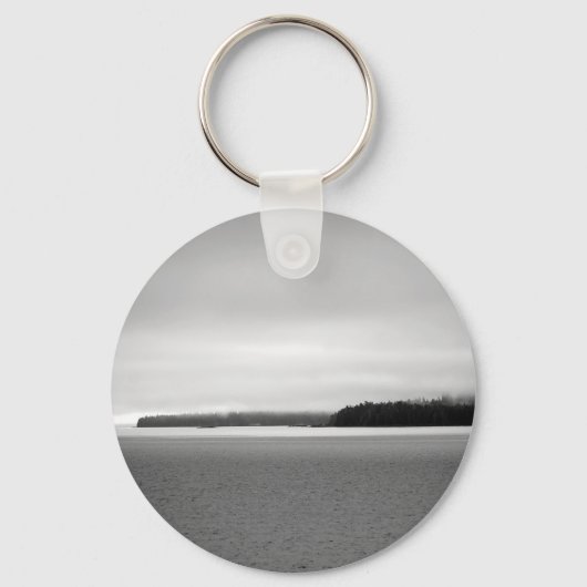 Alaska-Landschaft Schlüsselanhänger (Vorderseite)