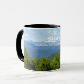 Alaska-Landschaft Tasse (Vorderseite Links)