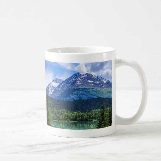 Alaska Landschaftlich Byway Mountain Kaffee Tasse (Rechts)
