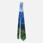 Alaska Landschaftlich Byway Mountain Neck Tie Krawatte (Rückseite)