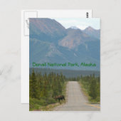 Alaska Landschaftlich Postcard Postkarte (Vorne/Hinten)