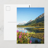 Alaska, landschaftliche Kulisse, Postkarte (Vorne/Hinten)