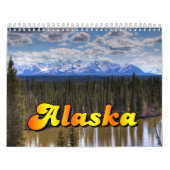Alaska-Landschafts-Kalender Kalender (Titelbild)
