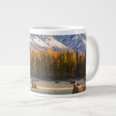 Alaska-Landwirtschaft Jumbo-Tasse (Vorderseite Rechts)