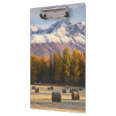 Alaska-Landwirtschaft Klemmbrett (Links)