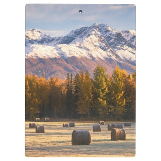 Alaska-Landwirtschaft Klemmbrett (Rückseite)