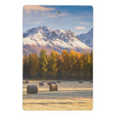 Alaska-Landwirtschaft Mini Klemmbrett (Rückseite)