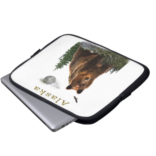 Alaska Laptopschutzhülle (Vorne Knopf)
