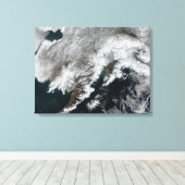 Alaska Leinwanddruck (Insitu (Holzboden))