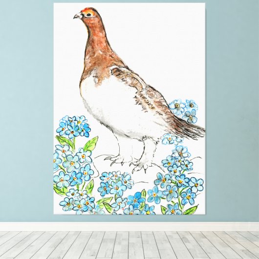 Alaska Leinwanddruck (Insitu (Holzboden))