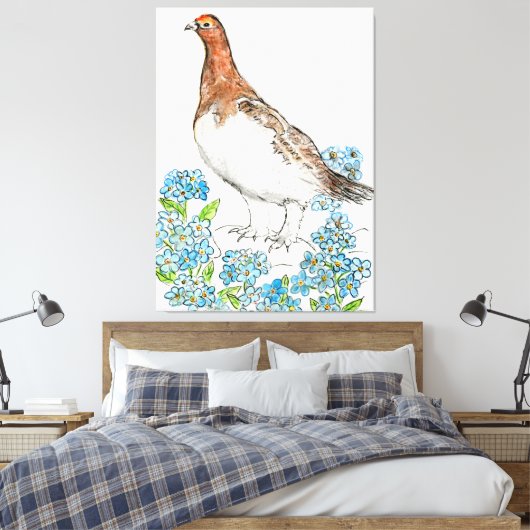 Alaska Leinwanddruck (Insitu (Schlafzimmer))