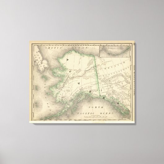 Alaska Leinwanddruck (Vorderseite)