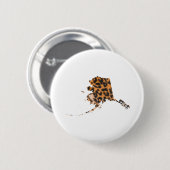 Alaska Leopard Button (Vorne & Hinten)