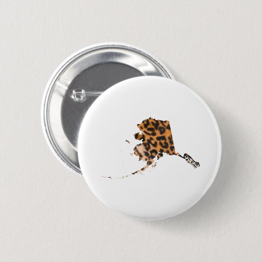 Alaska Leopard Button (Vorne & Hinten)