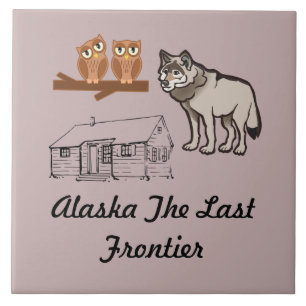 Alaska Letzte Grenze Fliese