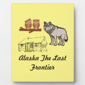 Alaska letzte Grenze Fotoplatte (Vorderseite)