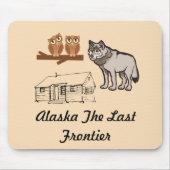 Alaska letzte Grenze Mousepad (Vorne)
