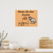 Alaska letzte Grenze Poster (Küche)