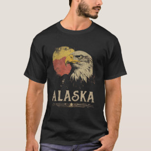 Alaska - Liebe Natur Vintage Wandern 70er 80er T-Shirt