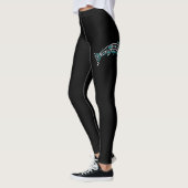 Alaska Lmon Fishing Native American Indigeny Leggings (Links)