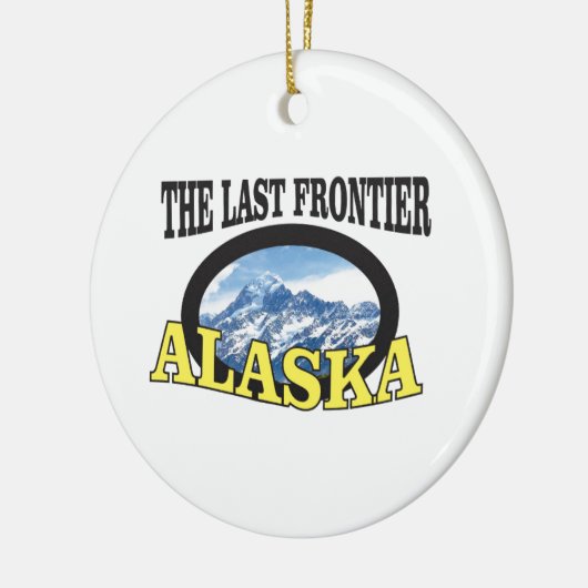 Alaska-Logokunst Keramik Ornament (Links)