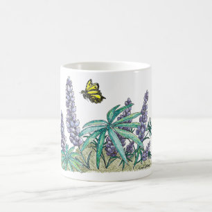 Alaska Lupine Watercolor Tasse
