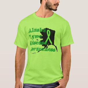 Alaska Lyme-Borreliose-Bewusstseinsshirt T-Shirt