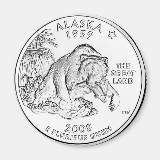 Alaska Magnet (Vorne)